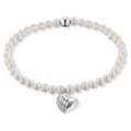 Engelsrufer Brățară de perle Inimă cu aripa de înger ERB-HEARTWINGPE
