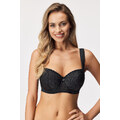 Astratex Sutien Natalia Half Bardot intarit negru