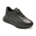 Pantofi sport GRYXX negri, M7659, din piele naturala