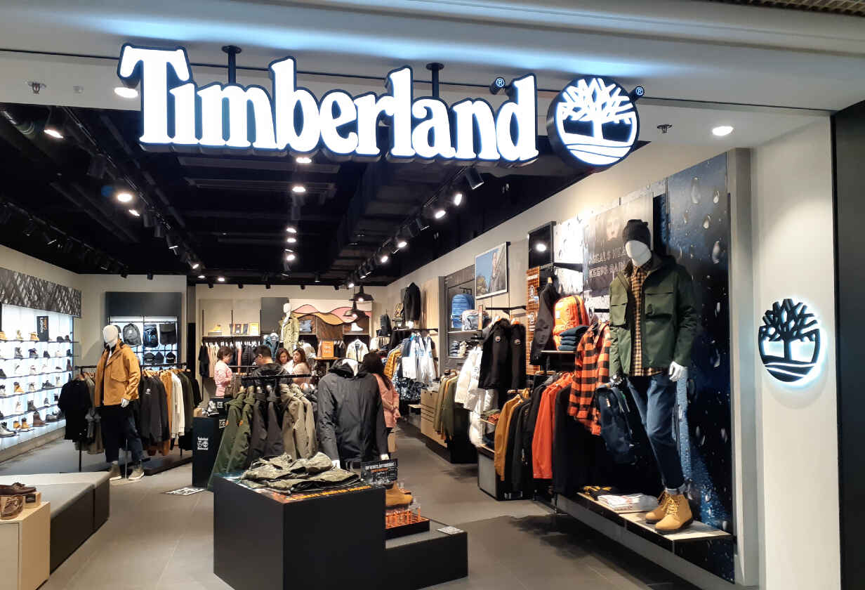 intrare magazin Timberland