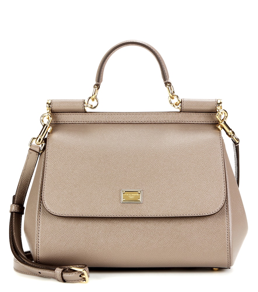 Dolce&Gabbana Sicily Medium leather shoulder bag