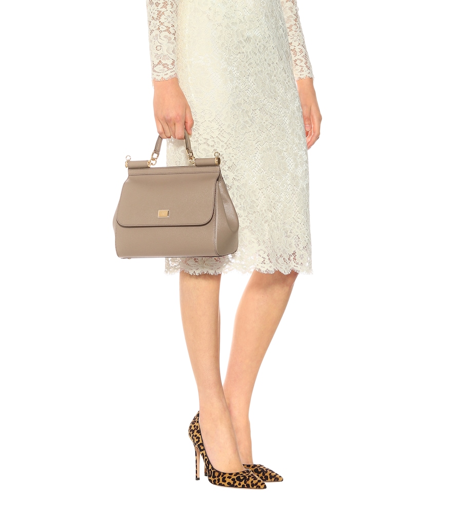 Dolce&Gabbana Sicily Medium leather shoulder bag