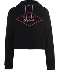 lee cooper cut and sew oth hoodie ladies