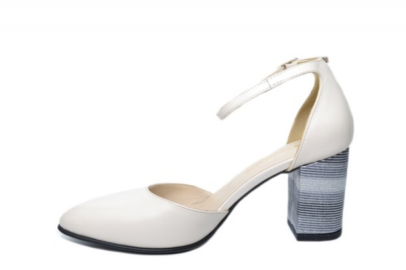 Pantofi Dama Piele Naturala Bej Moda Prosper Iris D02030