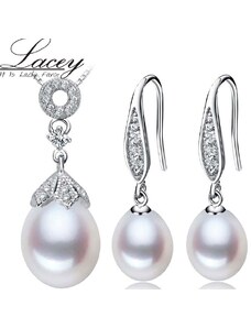 IZMAEL Set sub formă de perle Lacey Lux - Alb KP1914