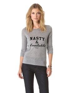 THEICONIC Bluza Nasty & Available - Gri - S
