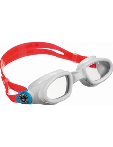 Ochelari de înot aqua sphere mako alb/roşu