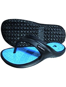 Papuci flip flop pentru copii aqua sphere tyre junior black/light blue