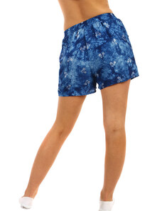 Glara Women's batik shorts with print