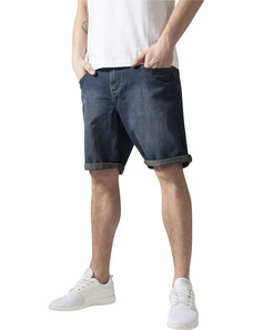 Pantaloni scurti // Urban Classics Fitted Denim Shorts denimblue