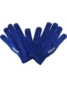 IZMAEL iGlove mănuși pentru ecran tactil - Albastru KP3882