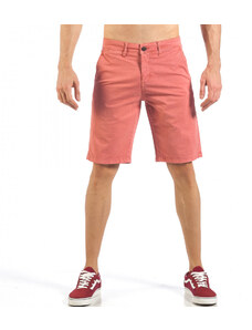 XZX-Design Pantaloni scurți de bărbați roz cu buzunare italiene