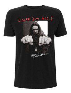 Tricou stil metal bărbați Metallica - Cliff Burton - NNM - RTMTLTSBFIS