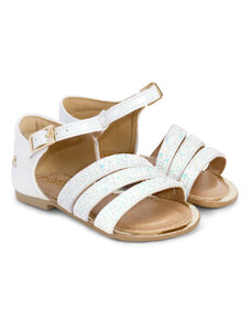 BIBI Shoes Sandale Fete Miss Bibi Albe/Glitter