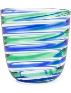 Carlo Moretti striped glass - Blue