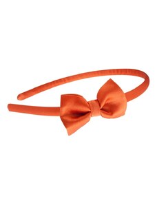Tie-Me-Up Headband portocaliu cu fundita