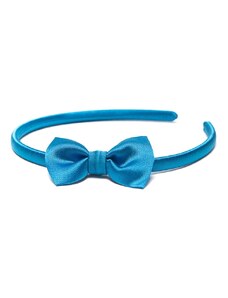 Tie-Me-Up Headband cu fundita albastru marin