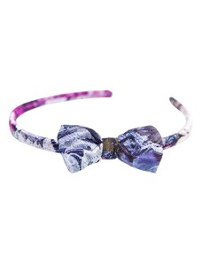 Tie-Me-Up Headband cu fundita Purple Kiss