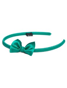 Tie-Me-Up Headband cu fundita verde