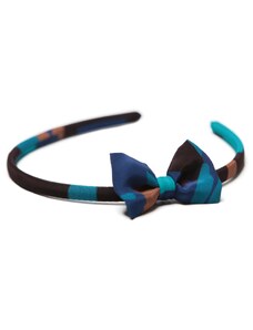 Tie-Me-Up Headband cu fundita Camouflage