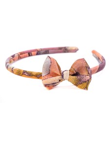 Tie-Me-Up Headband cu fundita Dolce Vita Coral