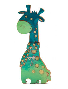 ArtMyWay Brosa LEMN Girafa Verde