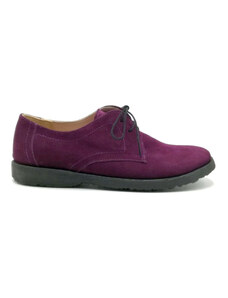 Ingiro Pantofi din piele intoarsa Oxford Pax Purple