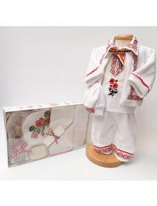 Magazin Traditional Set Traditional Botez - Costumas baiat Trusou baiat 2
