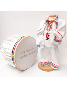 Magazin Traditional Set Traditional Botez - Costumas baiat Cutie trusou