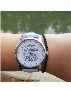 Airmag Ceas mesaj Let your dreams take flight