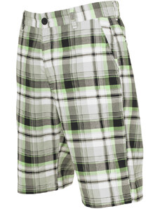Pantaloni scurti // Urban Classics Big Checked Shorts wht/blk/lg