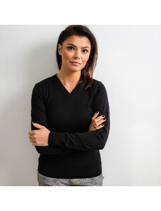 Femeiesc pulover Willsoor 5202 în negru culoare