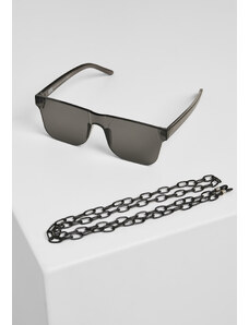 Urban Classics Accessoires 105 BLK/BLK chain sunglasses
