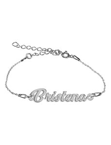BijuBOX - Name Bratara Argint 925, Nume Bristena , BijuBOX, 15 + 4 cm