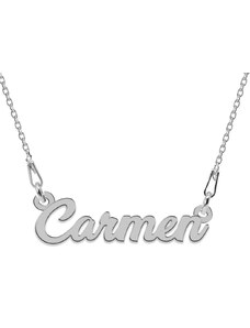 BijuBOX - Name Colier Argint 925, Nume Carmen , 45 cm