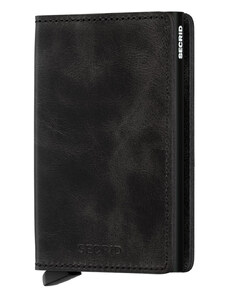 Secrid portofel de piele SV.Black-Black