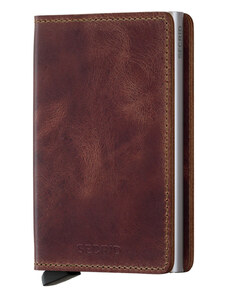 Secrid portofel de piele SV.Brown-Brown