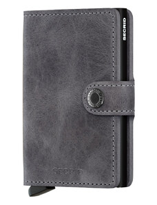 Secrid portofel de piele MV.Grey.Black-Grey.Black