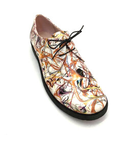 Ingiro Pantofi din piele naturala Oxford Pax Multicolor