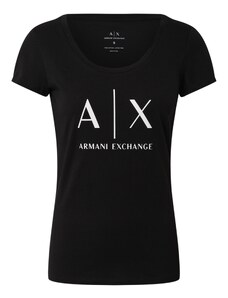 ARMANI EXCHANGE Tricou negru