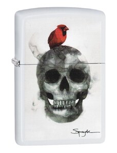 Brichetă Zippo 29644 Spazuk Skull with Bird