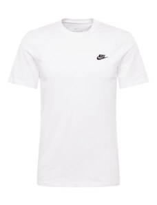 Nike Sportswear Tricou 'Club' negru / alb