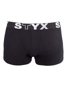 Boxeri pentru copii Styx sport elastic negru (GJ960) 4-5 ani