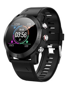Ceasuri Ceas smartwatch DT NO.1 S10, 64KB RAM + 512KB ROM, display 1.3 inch TFT cu touch screen, rezolutie 240 x 240 pixeli, baterie 350mAh, rezistent la apa IP67