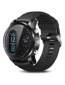 Ceasuri Ceas smartwatch LEMFO T3 Pro, display 0.96 inch IPS, fus orar dublu, Bluetooth 4.0, pedometru, monitarizare ritm cardica, monitorizare calitatea somnului