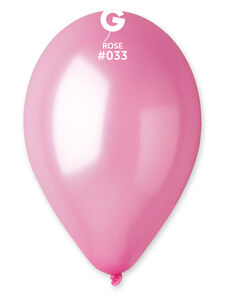 Gemar Balon metalizat - baby roz 28 cm 100 buc