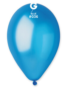 Gemar Balon metalic albastru caraibe 100 buc