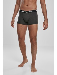 UC Men Boxer Pantaloni scurți 3-Pack Branding AOP / negru / cărbune