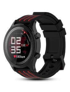Ceasuri Ceas smartwatch Kingwear E5, display 1.28 inch cu touch screen, rezolutie 240 x 240 pixeli, baterie 200mAh, rezistent la apa IP68, functii de monitorizare a sanatatii