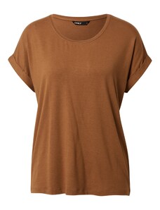 ONLY Tricou 'Moster' maro caramel